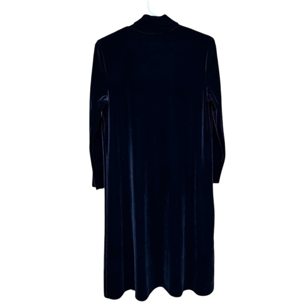Vintage Another Thyme Black Velour Duster - Picture 2 of 5